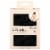 Kitsch The Satin Sleep Scrunchie - Black Perspective: front