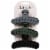Kitsch Recycled Plastic Chain Claw Clips Perspective: front