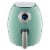 GoWISE USA GW22661 2.75-Quart Digital 50 Recipes for your Air Fryer Book, Mint Perspective: front