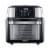 GoWISE USA 17-Quart Mojave Air Fryer Dehydrator, Black Perspective: front