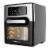 GoWISE USA 12.7 QT Air Fryer Oven Select, Black/Silver Perspective: front