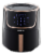 GoWISE USA 7-Quart Electric Air Fryer with Dehydrator, Black/Copper Perspective: front