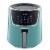 GoWISE USA 7-Quart Electric Air Fryer with Dehydrator, Mint/Silver Perspective: front
