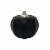 Sand + Fog Home Black Pumpkin Shaped Candle Perspective: front