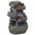 Tabletop Indoor Water Fountain LED Lights 10.5 Stacked Rocks Table Waterfall Perspective: front