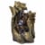 Sunnydaze Cascading Caves Waterfall Water Tabletop Fountain Feature w/ LED - 14 Perspective: front