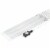 Alpine Blue & Cool White 540-Bulb Chasing LED 10-Icicle Light Set COR230BLWT-10 Perspective: front