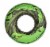 H2OGo!™ River Gator Swim Ring - Green/Black Perspective: front