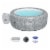 Bestway Honolulu SaluSpa 6 Person Inflatable Round Hot Tub Spa with 140 AirJets Perspective: front
