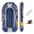 Bestway 7 Ft 6 Inch x 48 Inch Treck Raft Perspective: front