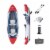 Bestway Hydro-Force Rapid X2 Inflatable 2 Person Kayak Outdoor Water Sport Set Perspective: front