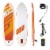 Bestway Hydro Force Inflatable Aqua Journey SUP Stand Up Paddle Board Set Perspective: front