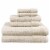 Spa Check Chateau Gray Textured Bath Towel Set Perspective: front