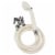 Drive Medical Deluxe Shower Spray, White Perspective: front