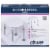 Drive™ Medical Shower Stool - White Perspective: front