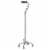 Drive Medical Foam Grip Four Point Cane Perspective: front