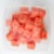 Fresh Cut Watermelon Chunks Perspective: front