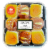 Garden Highway Ham & Turkey Combo Slider Tray Perspective: front