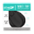 Masontops Multi Top Reusable Flip Cap Wide-Mouth Lid - Black Perspective: front