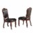 5 Piece 48  Round Dining and Poker Table Set | Reversible Game Top | Caster Chairs Perspective: front