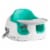 Bumbo B11091A1 Baby/Toddler Adjustable Height 3-in-1 Non-Slip Multi Seat, Aqua Perspective: front