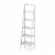 Furniture of America Jameson Contemporary Wood 5-Tier Bookshelf in White Perspective: front