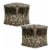 Barronett Grounder 350 Bloodtrail Camo Pop Up Ground Hunting Blind (2 Pack) Perspective: front