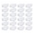 Sterilite 16 Qt Single Box Modular Stacking Storage Drawer Container (24 Pack) Perspective: front