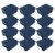 Sterilite 12 Gal Latching Lid Storage Tote Container w/ Handles, Blue (24 Pack) Perspective: front