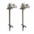 Liberty Garden Products Hyde Park Decorative Hose Stand (2 Pack) Perspective: front