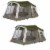 Wenzel Klondike 16 x 11'  8 Person 3 Season Screen Room Camping Tent (2 Pack) Perspective: front