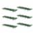 Kamp-Rite Compact Lightweight Economy Cot, Use for Extra Bed or Lounge (6 Pack) Perspective: front