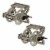 Suncast 175 Foot Slide Trak Garden Hose Handler Wall Mounted Hose Reel (2 Pack) Perspective: front