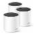 TP-Link Deco X-25 (3 Pack) Wi-Fi 6 AX1800 Mesh Routers Home Coverage up to 5800 Sq. ft. Perspective: front