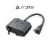 TP-Link Tapo Smart Wi-Fi Outdoor Plug with Matter - Black Perspective: front