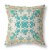 Rose Box Suede Zippered Pillow W Insert By Amrita Sen In Yellow And White Perspective: front