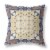 Rose Box Broadcloth Indoor Outdoor Blown And Closed Pillow In Blue Yellow Perspective: front