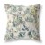 Watercolor Lilac Bulb Broadcloth Blown And Closed Pillow In White Green Perspective: front