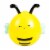 BigMouth Squishmallows™ Sunny the Bee Beach Ball Perspective: front