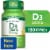 Nature's Truth® High Potency 125mcg Vitamin D3 Softgels Perspective: front