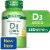 Nature's Truth Vit D3 2,000 IU (50 mcg) 250+50 SG Perspective: front