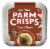 Oven Baked Smoked Harissa Parm Crisps Perspective: front