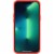 OtterBox iPhone 13 Pro Max Symmetry Series+ Clear Antimicrobial Case for MagSafe - In The Red Perspective: front