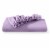 Bare Home Full Ultra-Soft Double Brushed Fitted Sheet - Lavender Perspective: front