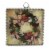 Thanksgiving Mini Harvest Wreath Print Wood Pumpkins Fruit Berries F20092 Perspective: front