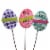 Easter Gallery This Way Eggs Metal Garden Stake E21044 Perspective: front