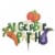 Home & Garden Vegetable Patch Sign Metal Eggplant Tomato Carrot S22047 Perspective: front