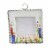 Round Top Collection Birthday Candle Photo Frame Wood Picture Celebrate Y22024 Perspective: front