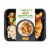 Home Chef Heat And Eat Culinary Collection Apple And Bourbon Chicken with Smoked Gouda Risotto Perspective: front