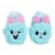 Bark Yippy & Skippy Slippies Toy - Blue / Pink Perspective: front